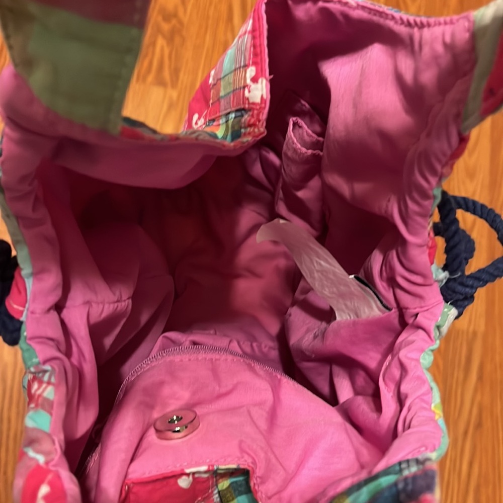 Disney Patchwork Cloth Bucket Style Bag - Picture 2 of 7